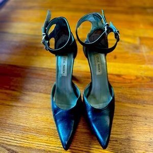 Black, Steve Madden heels, strappy Size 8